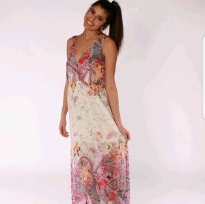 Long floral dress